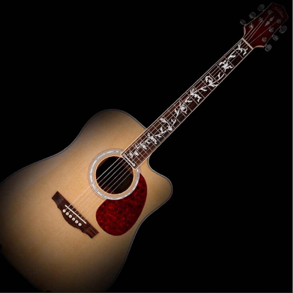 Acoustic Electric Tree of Life Music Guitar Bass DIY Sticker Acoustic Electric Tree of Life Music Guitar Bass DIY Sticker