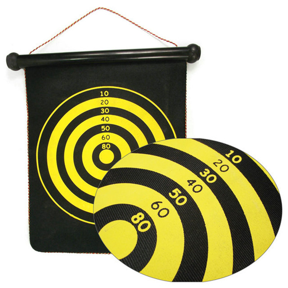 Double-Sided Dart Target 12-INCH Magnetic Darts