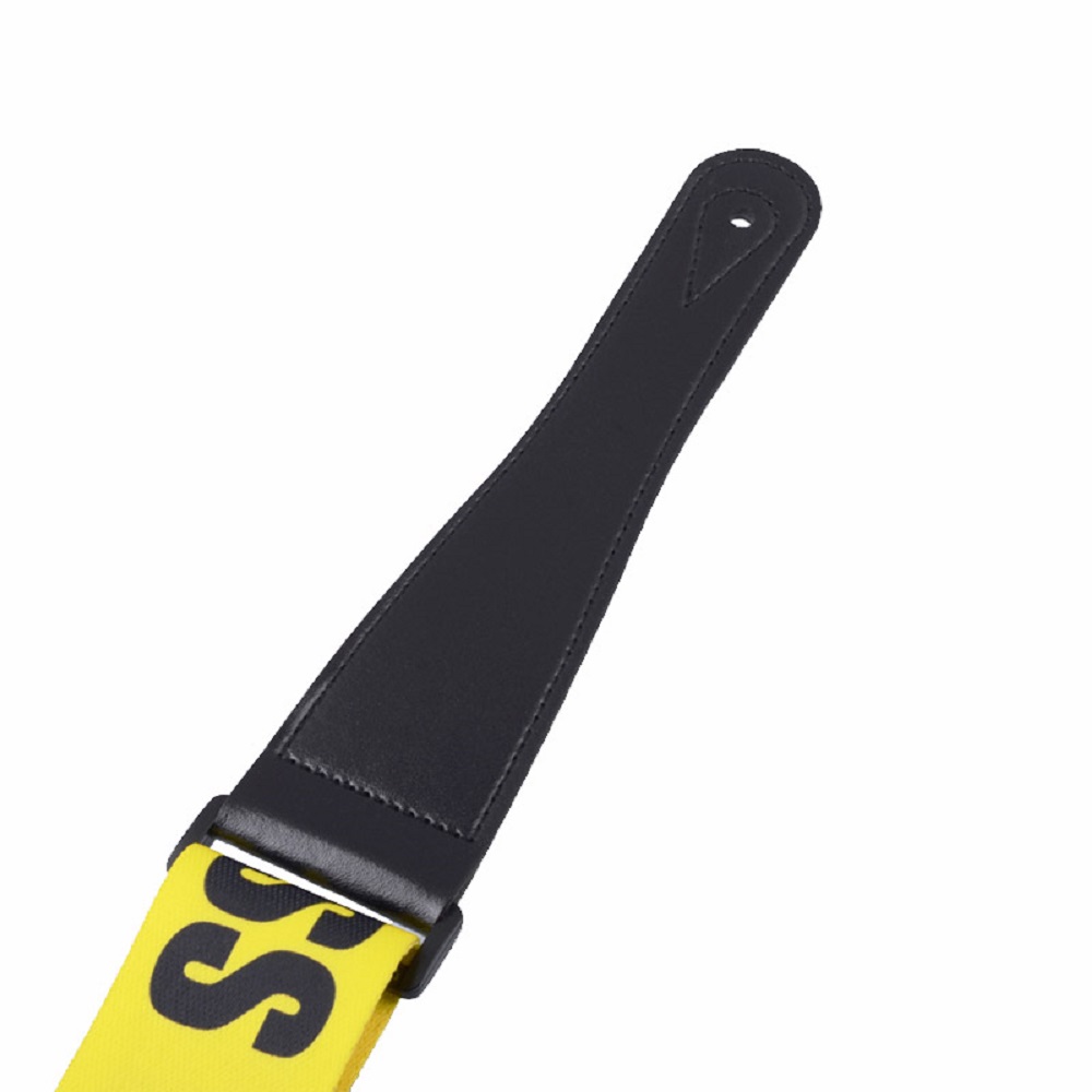 Acoustic Electric Guitar Strap Woven Cloth Leather End Police Line Acoustic Electric Guitar Strap Woven Cloth Leather End Police Line
