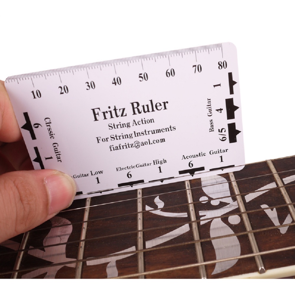 Guitar String Action Ruler Gauge Tool