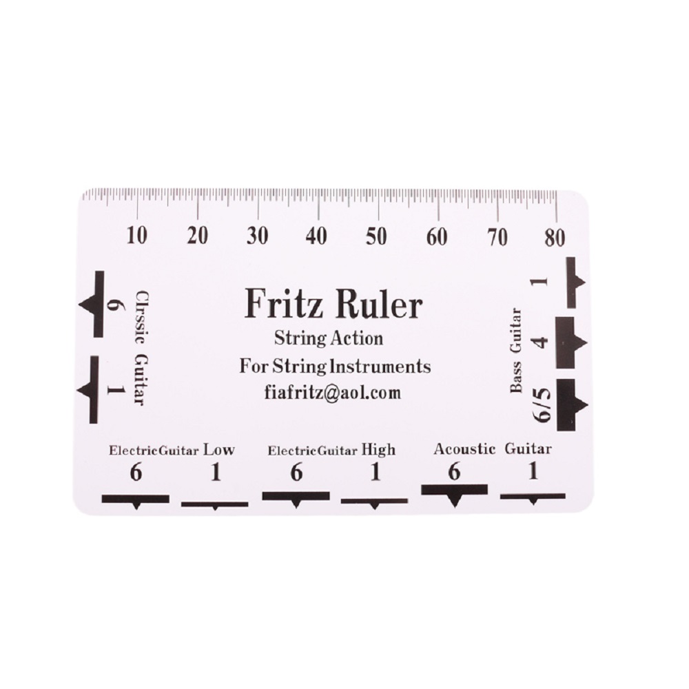 Guitar String Action Ruler Gauge Tool Guitar String Action Ruler Gauge Tool