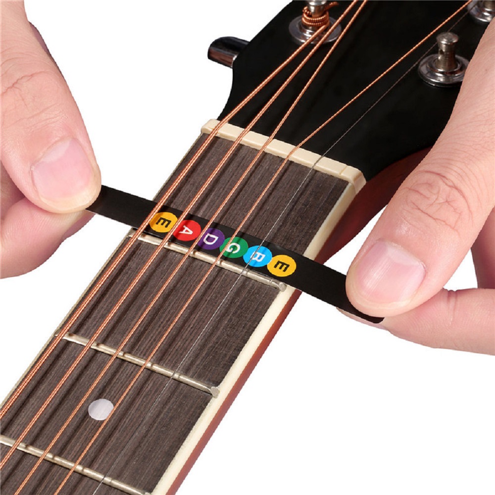 Guitar Fretboard Note Decals Fingerboard Frets Map Sticker