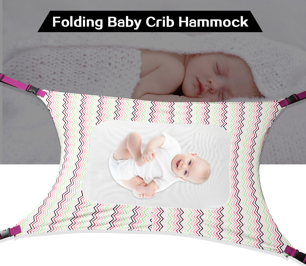 Removable Baby Crib Portable Folding Hammock Bed
