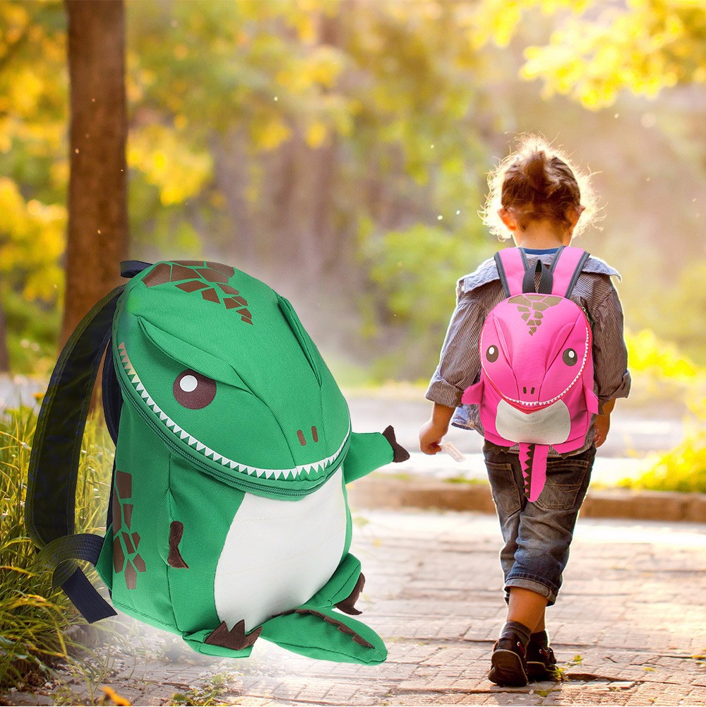 Cartoon Dinosaur Backpack Children Kids Kindergarten School Bag