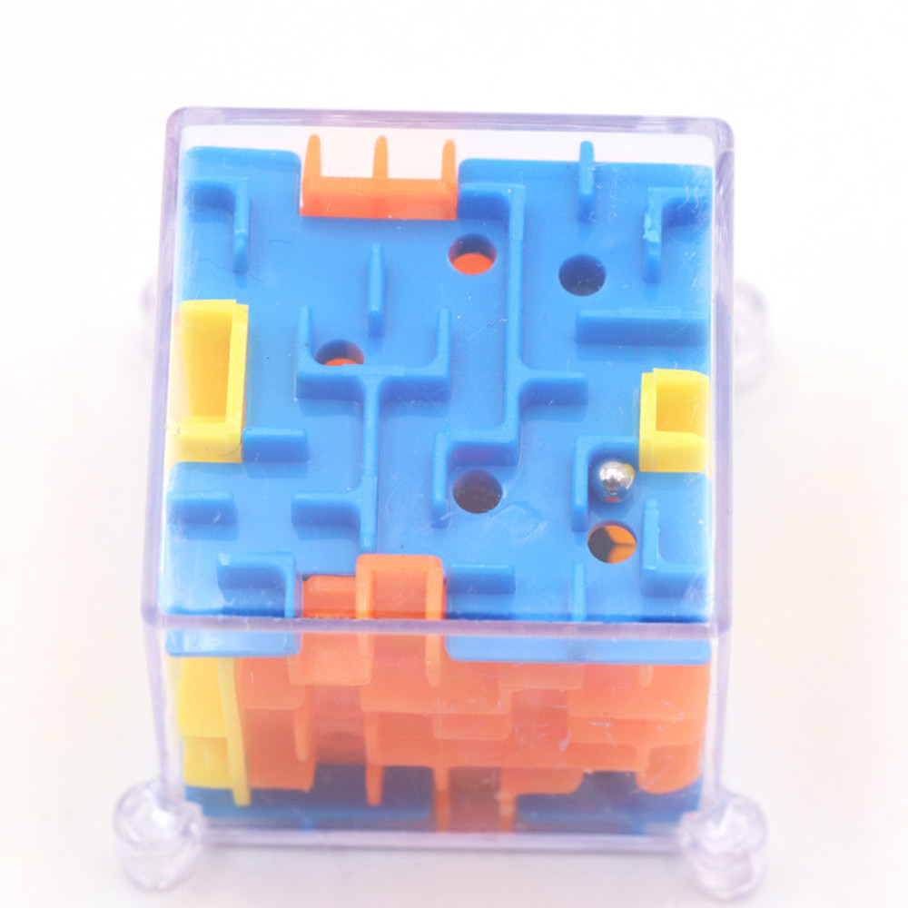 MINI 3D Maze Magic Cube Puzzle Speed Game Labyrinth Ball Educational Toys