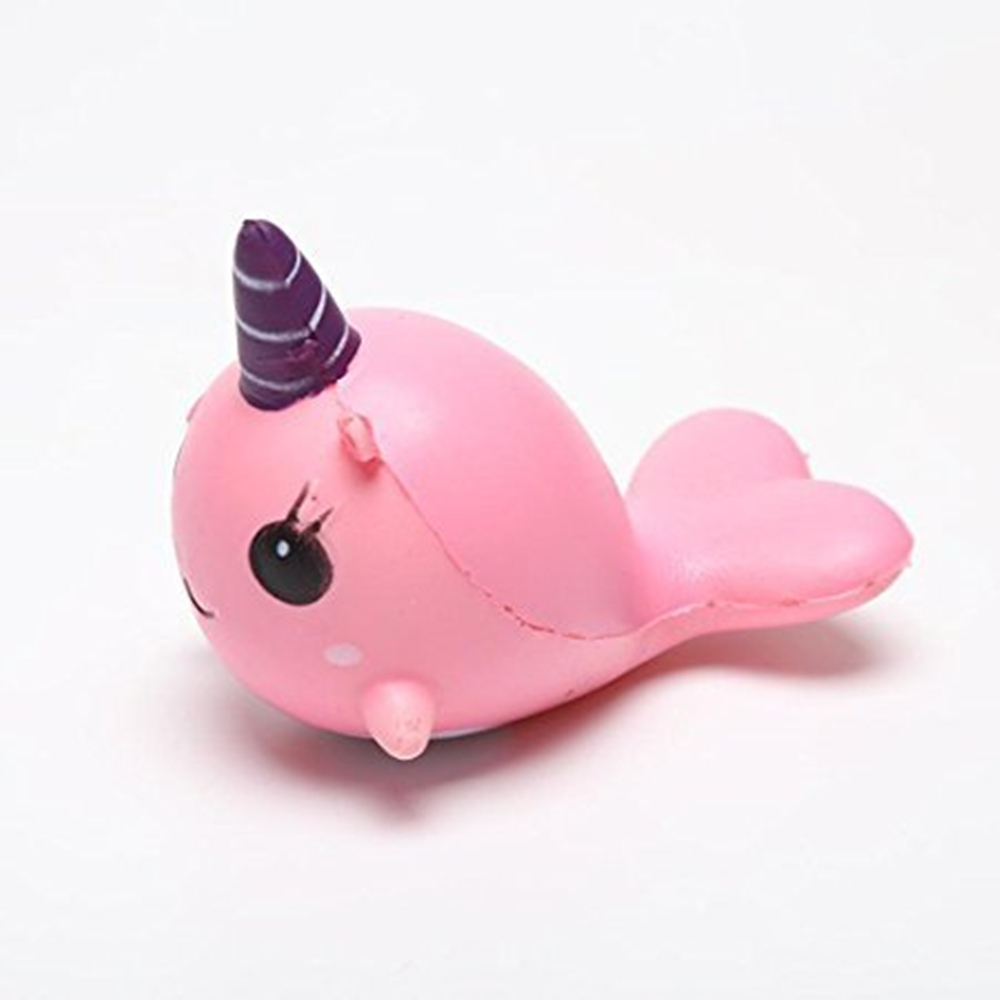 Decompression Toys Soft Cute Whale Cartoon Squishy Slow Rising Squeeze Toy Christmas Gift