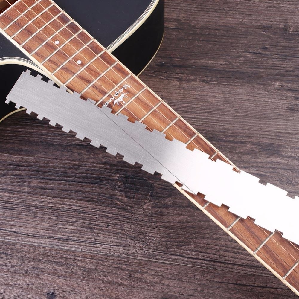 Guitar Neck Notched Straight Edge Luthiers Tool Guitar Neck Notched Straight Edge Luthiers Tool