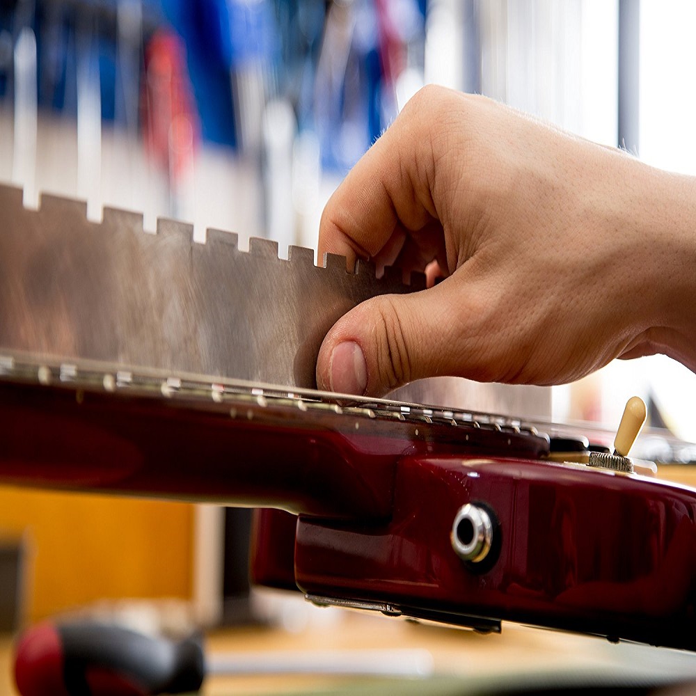 Guitar Neck Notched Straight Edge Luthiers Tool Guitar Neck Notched Straight Edge Luthiers Tool