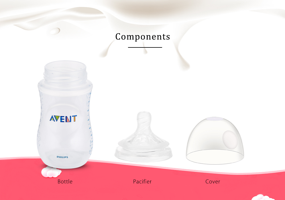 Avent 9oz / 260ml Baby PP Milk Bottle Training Feeding Drinking Cup Avent 9oz / 260ml Baby PP Milk Bottle Training Feeding Drinking Cup