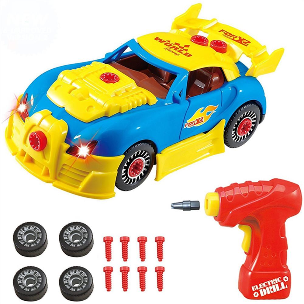 Take Apart Toy Racing Car Kit For Kids Build Your Own Car Kit Toy