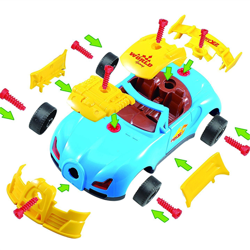 Take Apart Toy Racing Car Kit For Kids Build Your Own Car Kit Toy