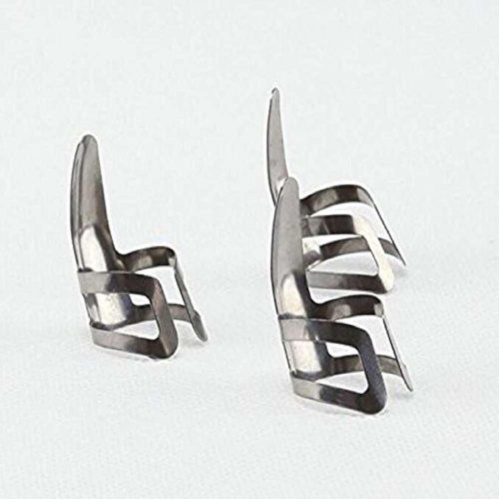 3PCS Sliver Adjustable Stainless Steel Guitar Pick Finger Protection Guard 3PCS Sliver Adjustable Stainless Steel Guitar Pick Finger Protection Guard