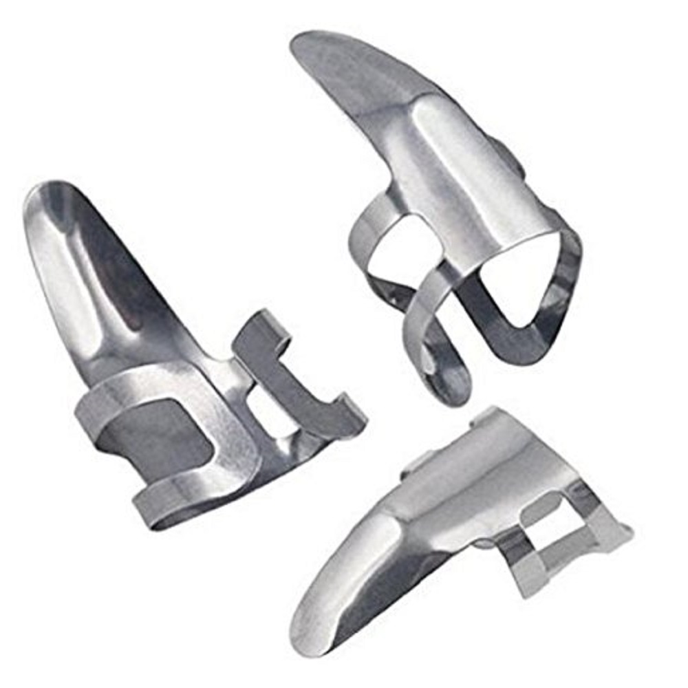 3PCS Sliver Adjustable Stainless Steel Guitar Pick Finger Protection Guard 3PCS Sliver Adjustable Stainless Steel Guitar Pick Finger Protection Guard