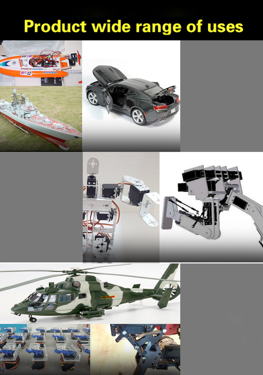 Left-Wing MG09R 180 degree High Torque Metal Gear RC Helicopter Car Boat Servo Motor Left-Wing MG09R 180 degree High Torque Metal Gear RC Helicopter Car Boat Servo Motor