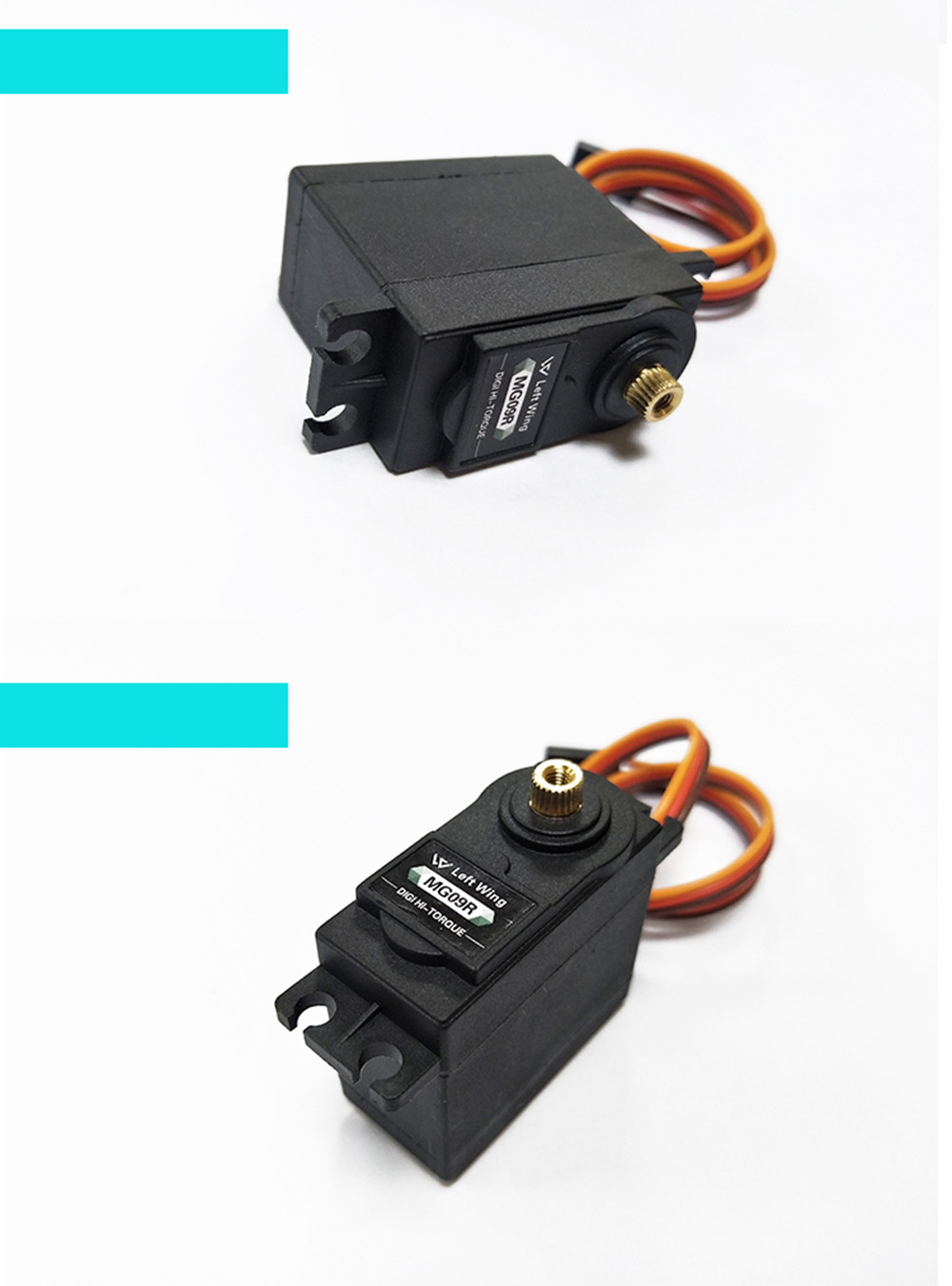 Left-Wing MG09R 180 degree High Torque Metal Gear RC Helicopter Car Boat Servo Motor Left-Wing MG09R 180 degree High Torque Metal Gear RC Helicopter Car Boat Servo Motor