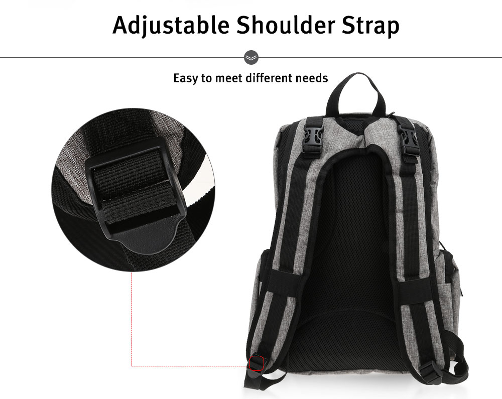 Multifunctional Large Capacity Mummy Stroller Pouch Backpack Baby Nursing Bag