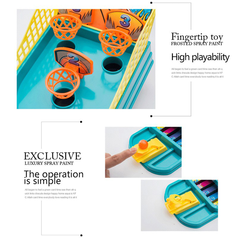 Finger Eject Basketball Court Children Desktop Interactive Educational Toys