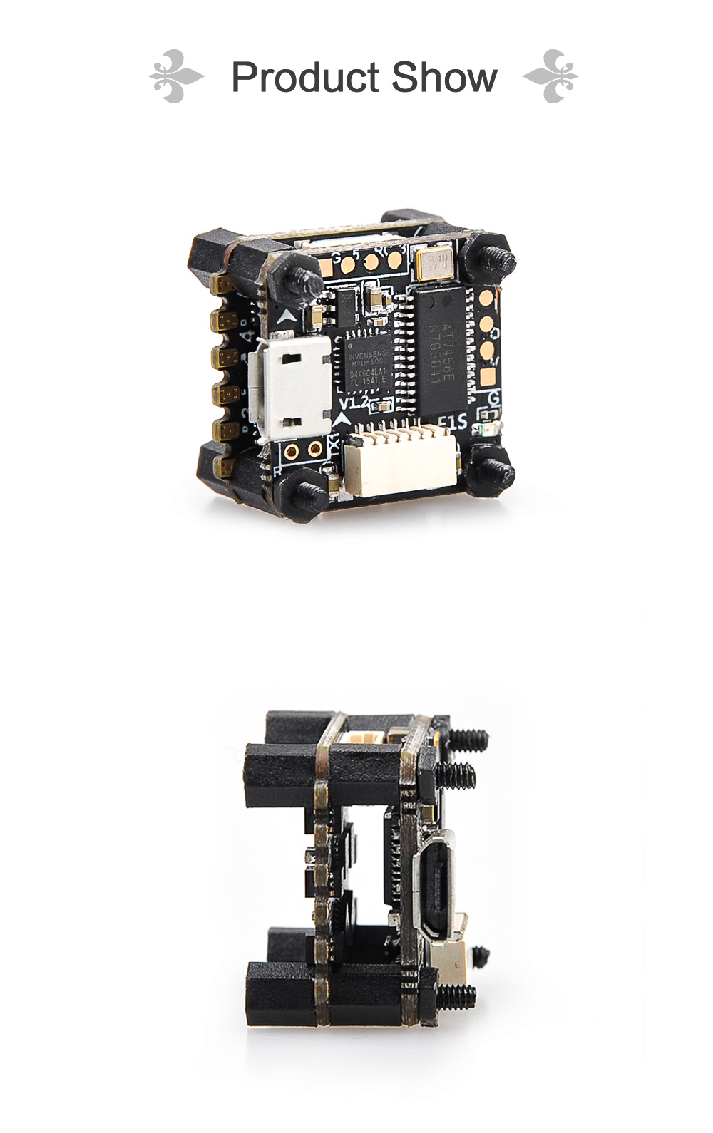 FULL SPEED Teeny 1S Brushless F3 Flight Tower 16 x 16 Mounting Hole for Bat-100 BeeBee-66 Micro Racing Drone FULL SPEED Teeny 1S Brushless F3 Flight Tower 16 x 16 Mounting Hole for Bat-100 BeeBee-66 Micro Racing Drone