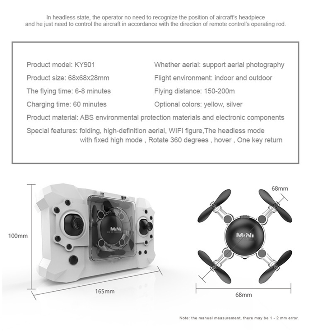 Mini Foldable RC Quadcopter Drone with Camera / 6 Axis Gyro / 360 Degree Roll Mini Foldable RC Quadcopter Drone with Camera / 6 Axis Gyro / 360 Degree Roll