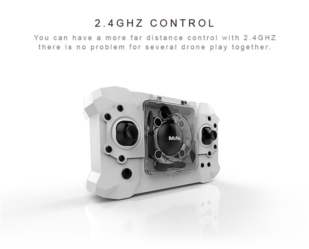 Mini Foldable RC Quadcopter Drone with Camera / 6 Axis Gyro / 360 Degree Roll