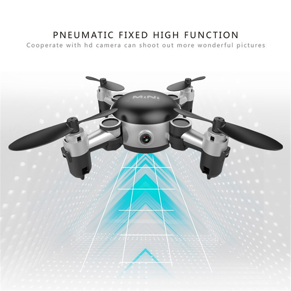 Mini Foldable RC Quadcopter Drone with Camera / 6 Axis Gyro / 360 Degree Roll