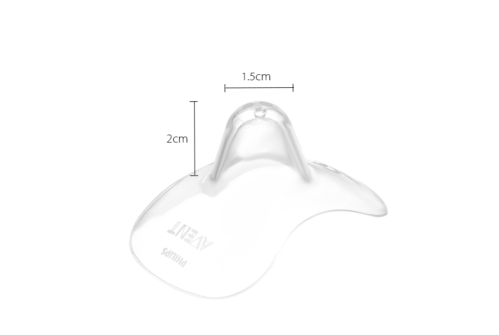 Avent 2pcs BPA Free Soft Silicone Standard Nipple Protector Contact Shield