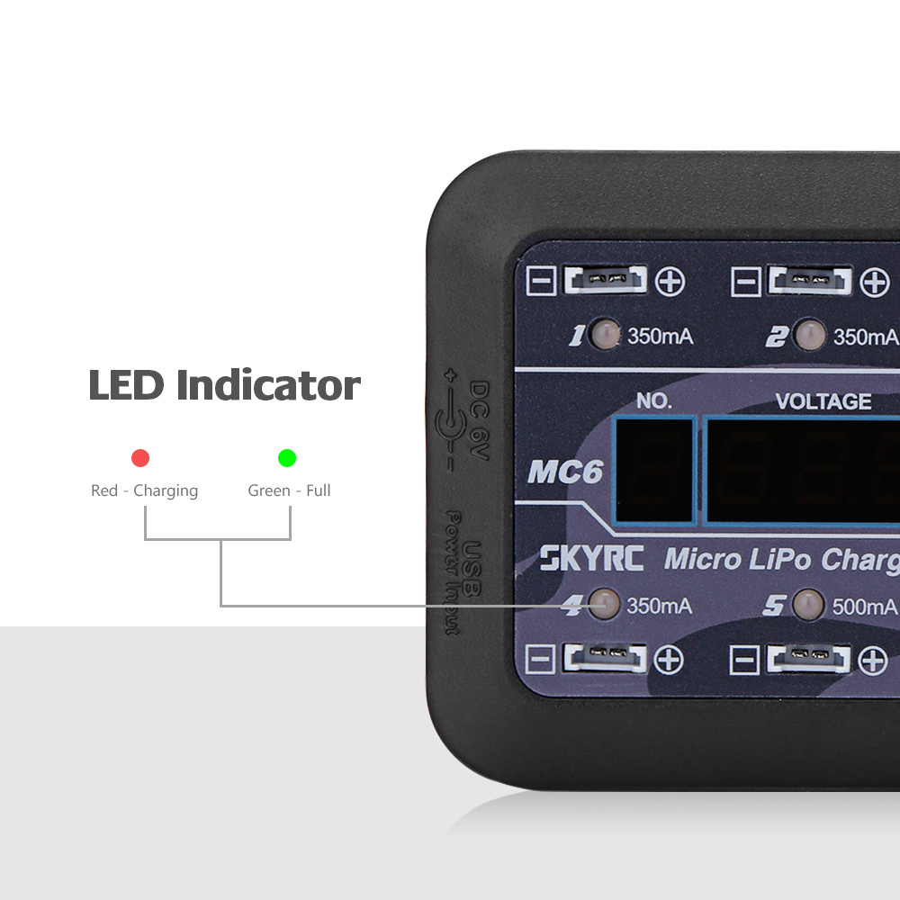 SKYRC MC6 Micro Battery USB Charger