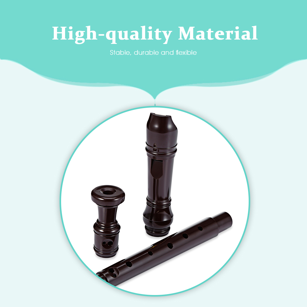 Descant Soprano Recorder 8 Hole Musical Instrument for Beginners Descant Soprano Recorder 8 Hole Musical Instrument for Beginners