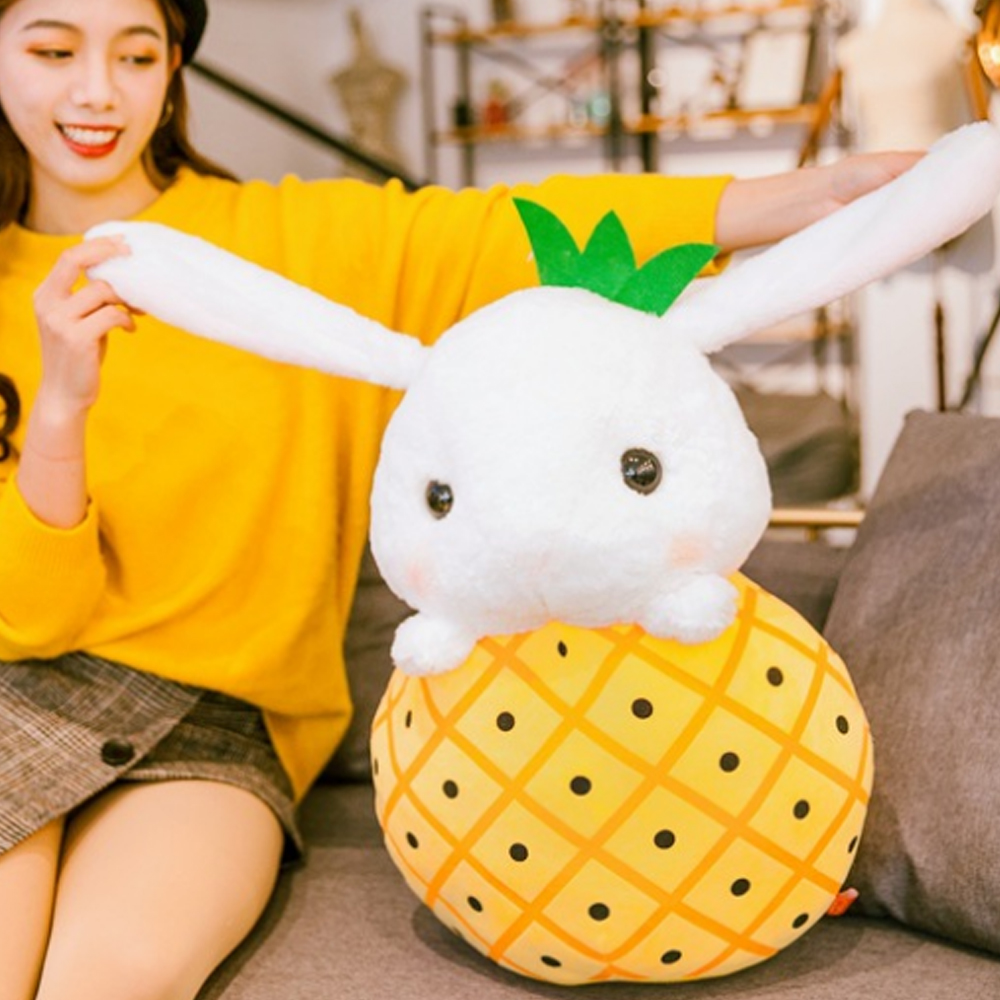 Cute Rabbit Fruit Plush Doll