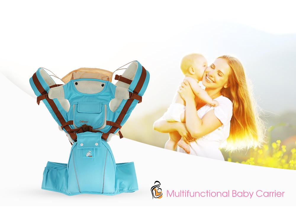 Multifunctional Breathable Baby Carrier Infant Baby Sling Pouch Wrap