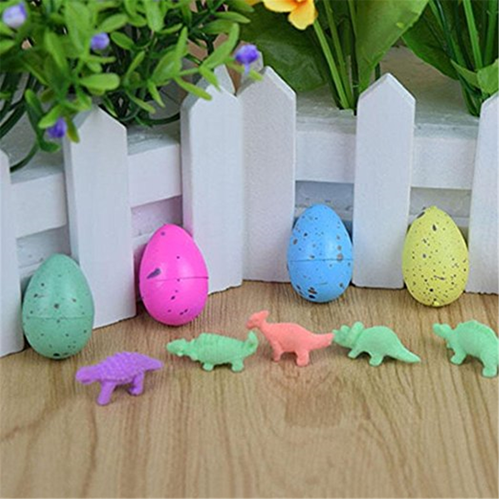 Growing Dinosaur Eggs Hatching Toys Water Kids Educational Novelty 60PCS