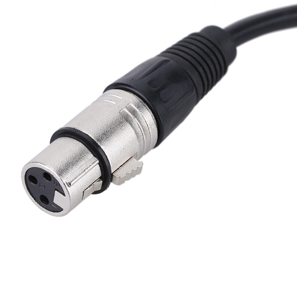 XLR Female Socket to 6.35mm Jack Plug Stereo Audio Cable Cord Wire for Mic Mixer Amplifier Sound Card 5M XLR Female Socket to 6.35mm Jack Plug Stereo Audio Cable Cord Wire for Mic Mixer Amplifier Sound Card 5M