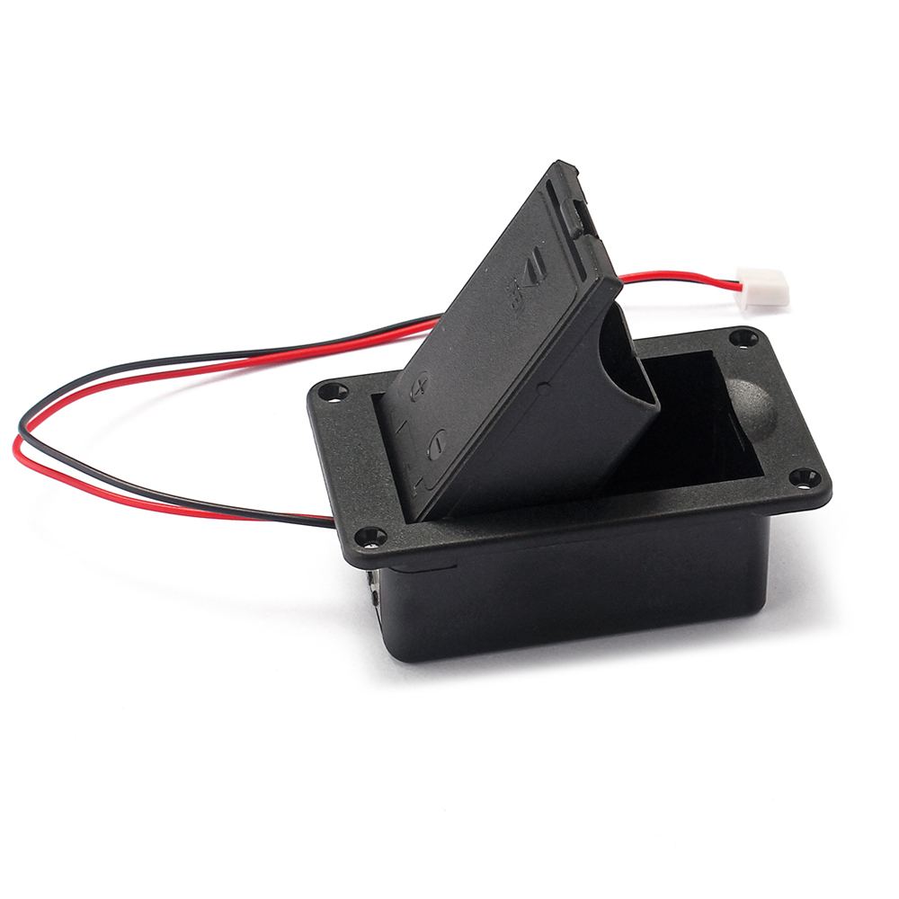 High Quality Black 9V Battery Box Case Cover Holders for Guitar Bass Pickup Replacement Accessory High Quality Black 9V Battery Box Case Cover Holders for Guitar Bass Pickup Replacement Accessory