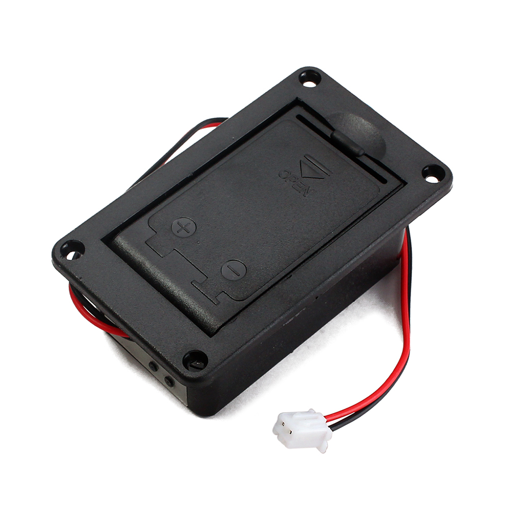 High Quality Black 9V Battery Box Case Cover Holders for Guitar Bass Pickup Replacement Accessory High Quality Black 9V Battery Box Case Cover Holders for Guitar Bass Pickup Replacement Accessory