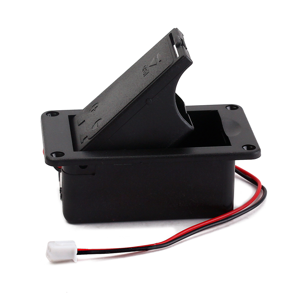 High Quality Black 9V Battery Box Case Cover Holders for Guitar Bass Pickup Replacement Accessory High Quality Black 9V Battery Box Case Cover Holders for Guitar Bass Pickup Replacement Accessory