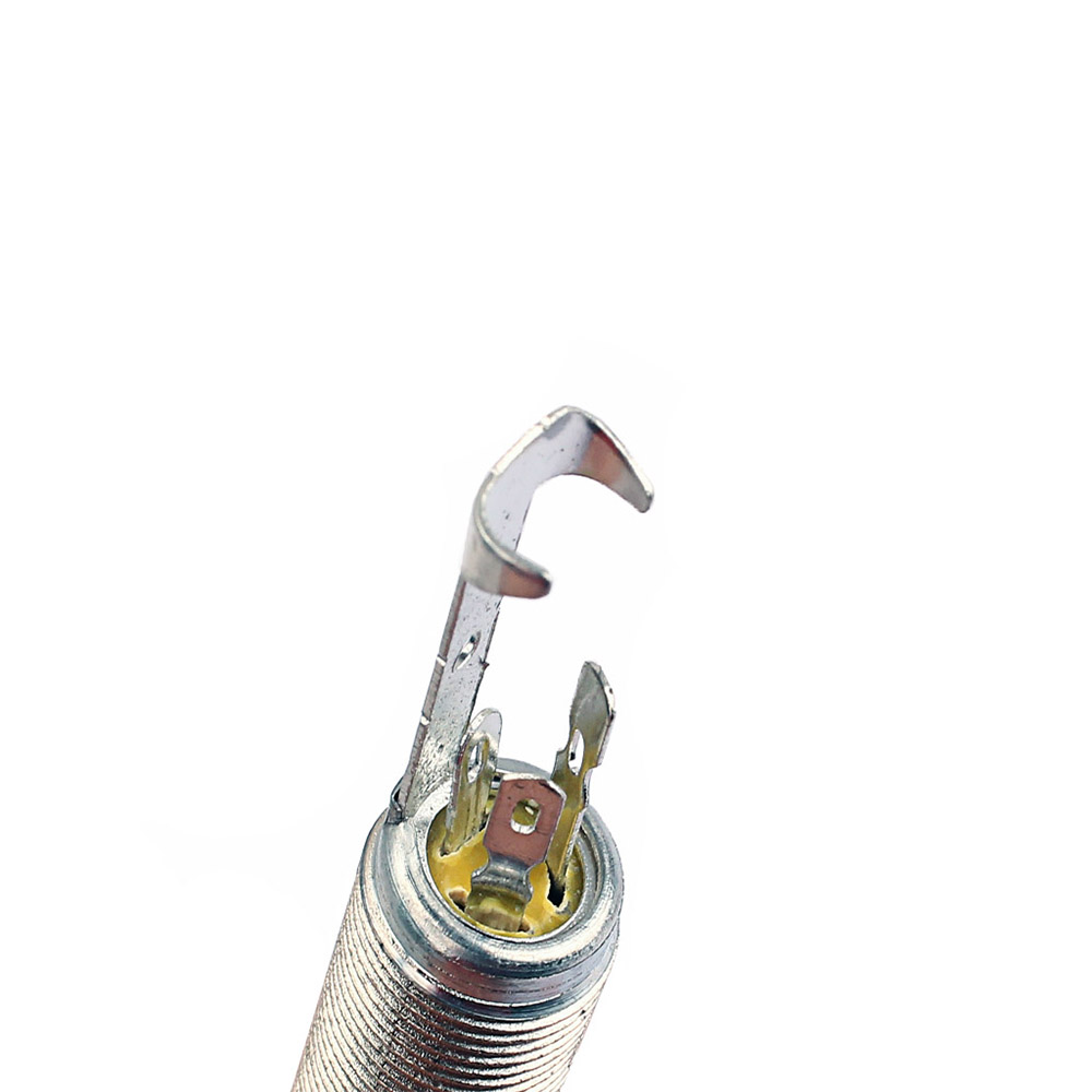 6.35mm 1/4 Inch Copper Material Guitar Endpin Stereo Output End Pin Jack Socket Plug 6.35mm 1/4 Inch Copper Material Guitar Endpin Stereo Output End Pin Jack Socket Plug