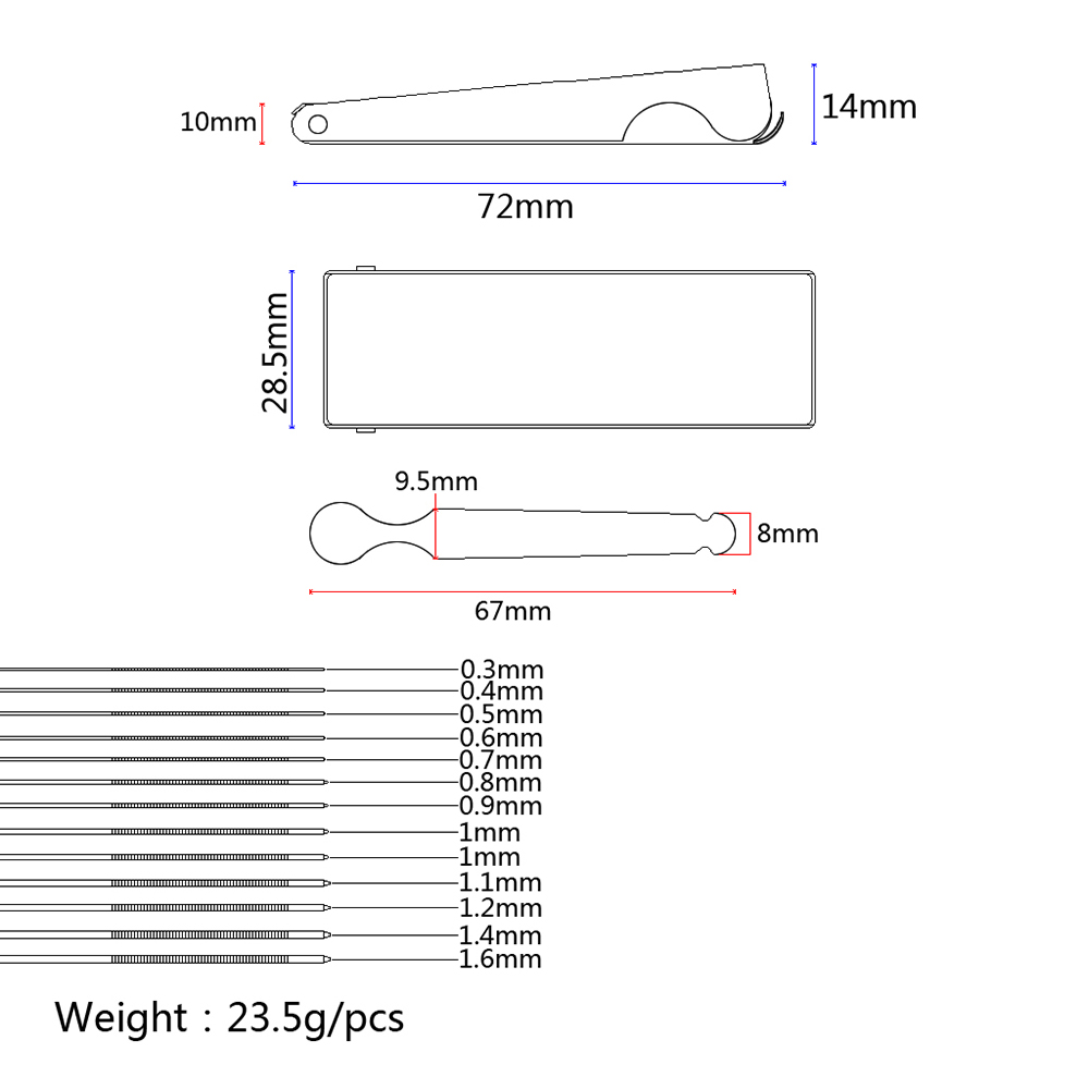 Guitar Ukulele Nut/ Bridge Files Filing Tool Set Sander Cuts Better and Cleaner for Sale New