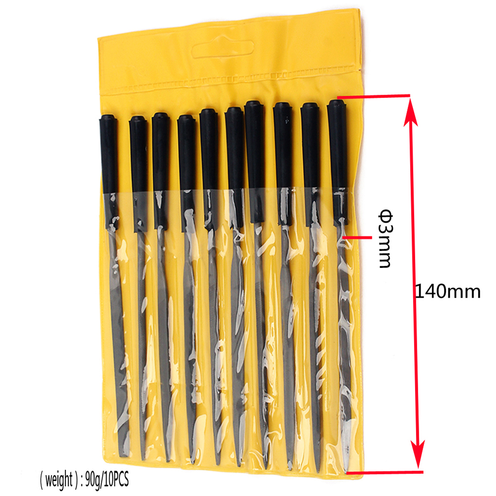 Guitar File Fret Nut Saddle Slot Pickguard Grinding Luthier Repair Tool 10PCS Guitar File Fret Nut Saddle Slot Pickguard Grinding Luthier Repair Tool 10PCS