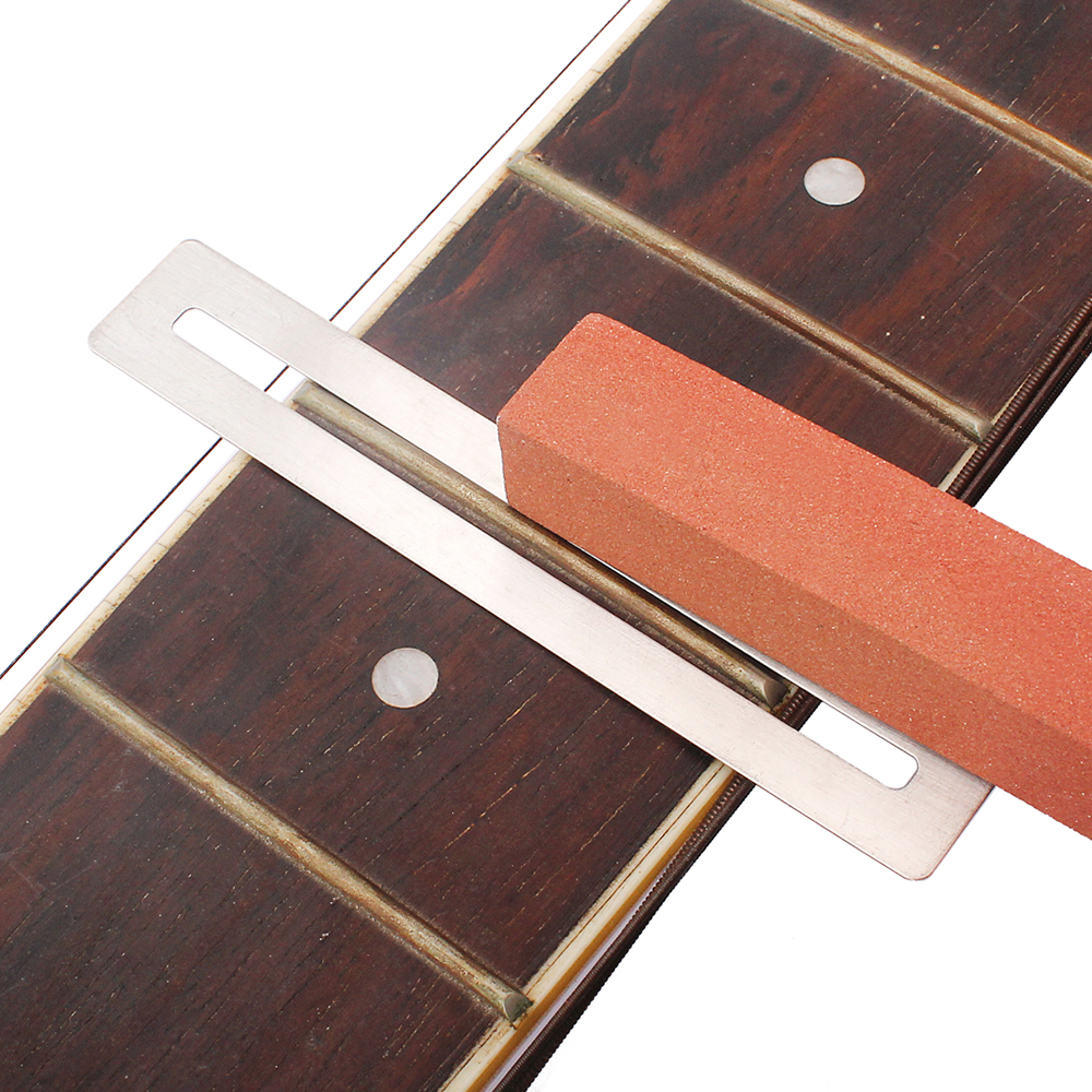 Stainless Steel Fretboard Fret Protector Fingerboard Guards for Guitar Bass Luthier Tools 2PCS Stainless Steel Fretboard Fret Protector Fingerboard Guards for Guitar Bass Luthier Tools 2PCS