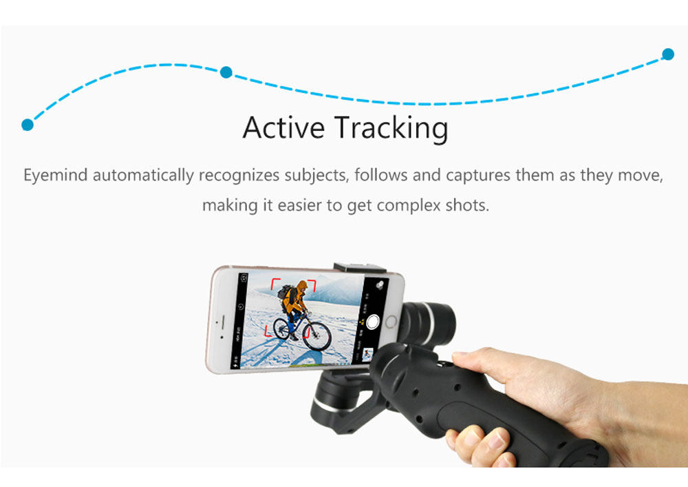 Beyondsky Eyemind Intelligent Handheld Gimbal Suitable for Phones with Width of 55 - 80mm Beyondsky Eyemind Intelligent Handheld Gimbal Suitable for Phones with Width of 55 - 80mm