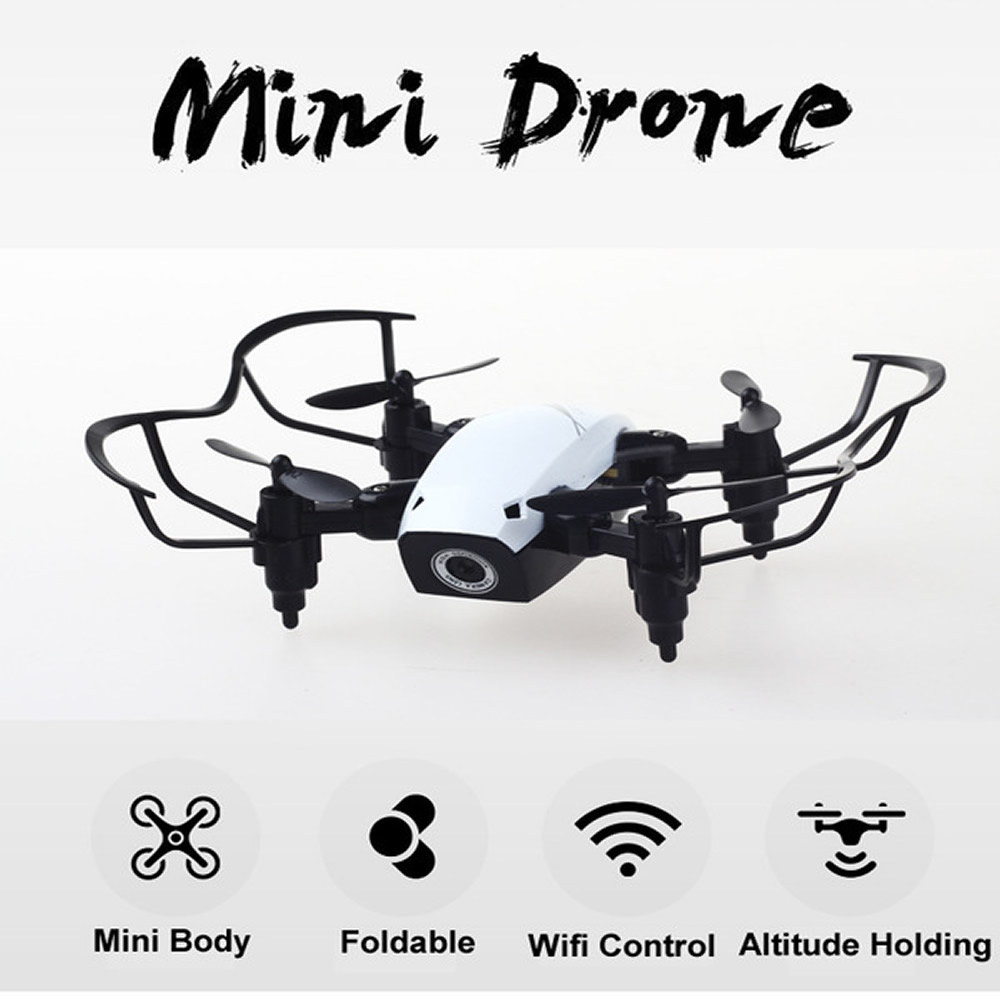 Cloudrover S9HW Foldable Transformable RC Mini Drone with HD Camera Altitude Hold Toys for Children as Christmas Gift