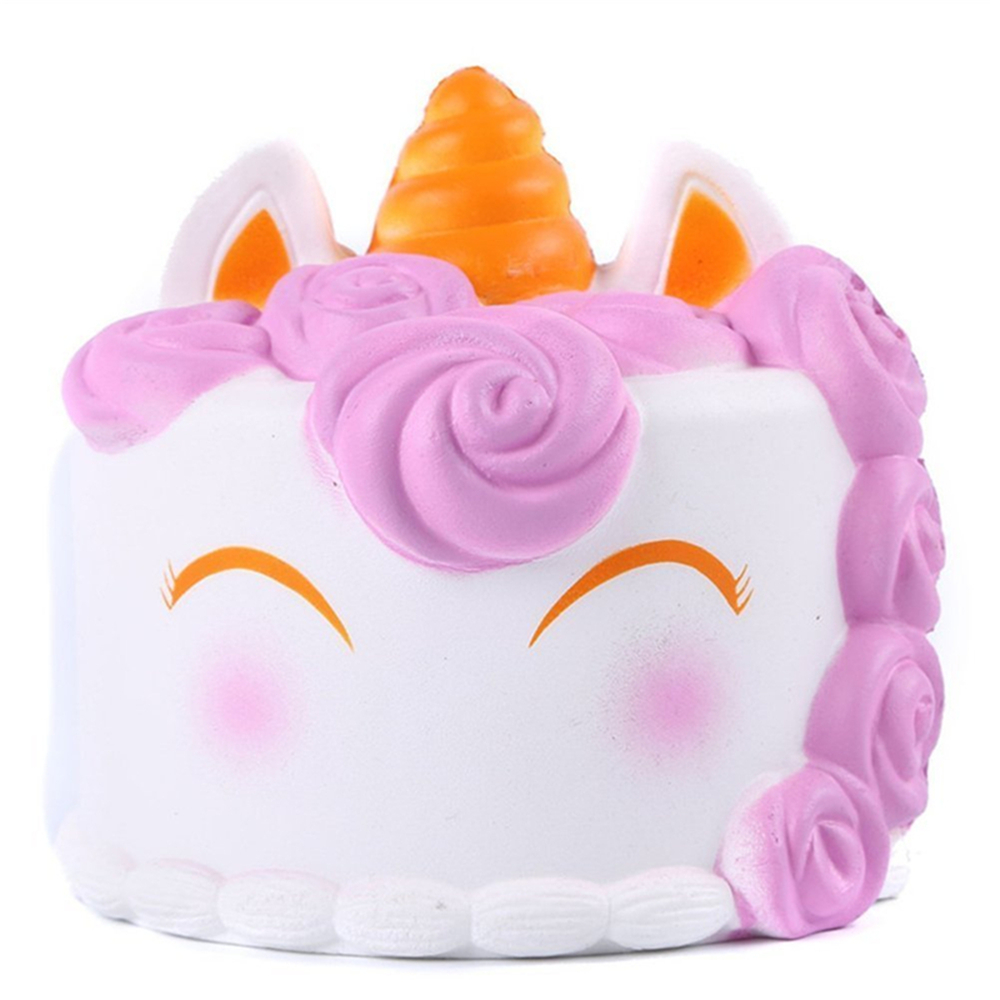 Jumbo Squishy Cute Unicorn Cake Squishies Super Slow Rising Toy