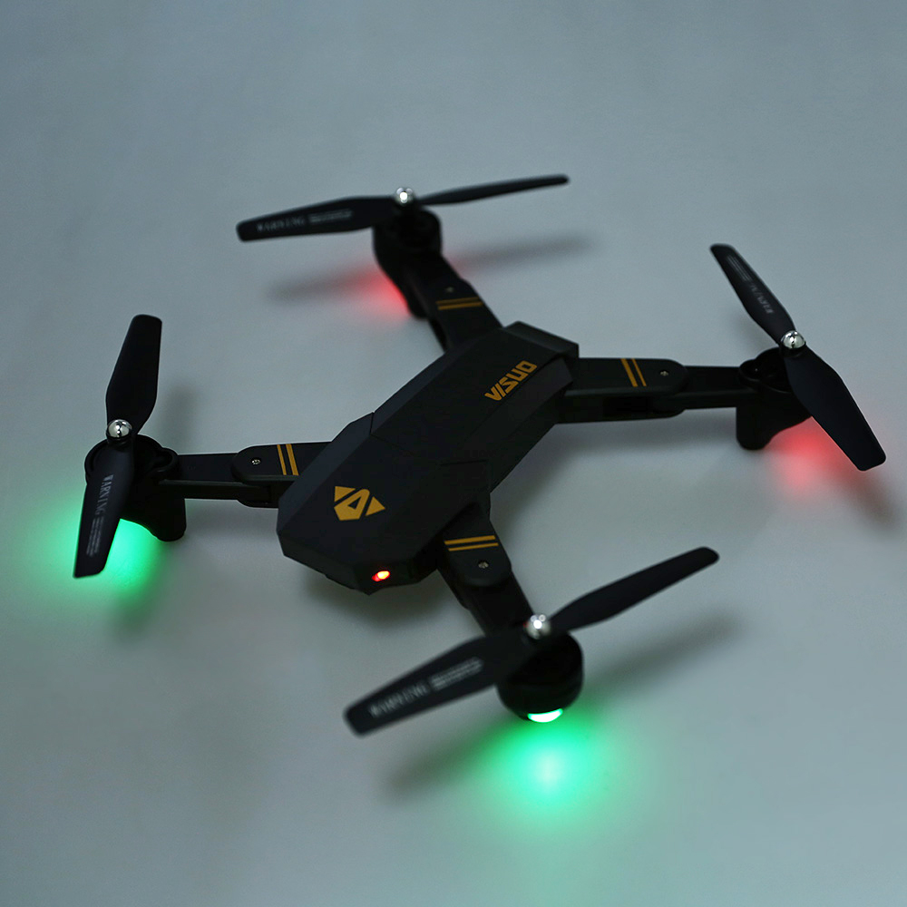 XS809W Mini Foldable RC Drone with WiFi FPV HD Selfie Camera / Headless Mode