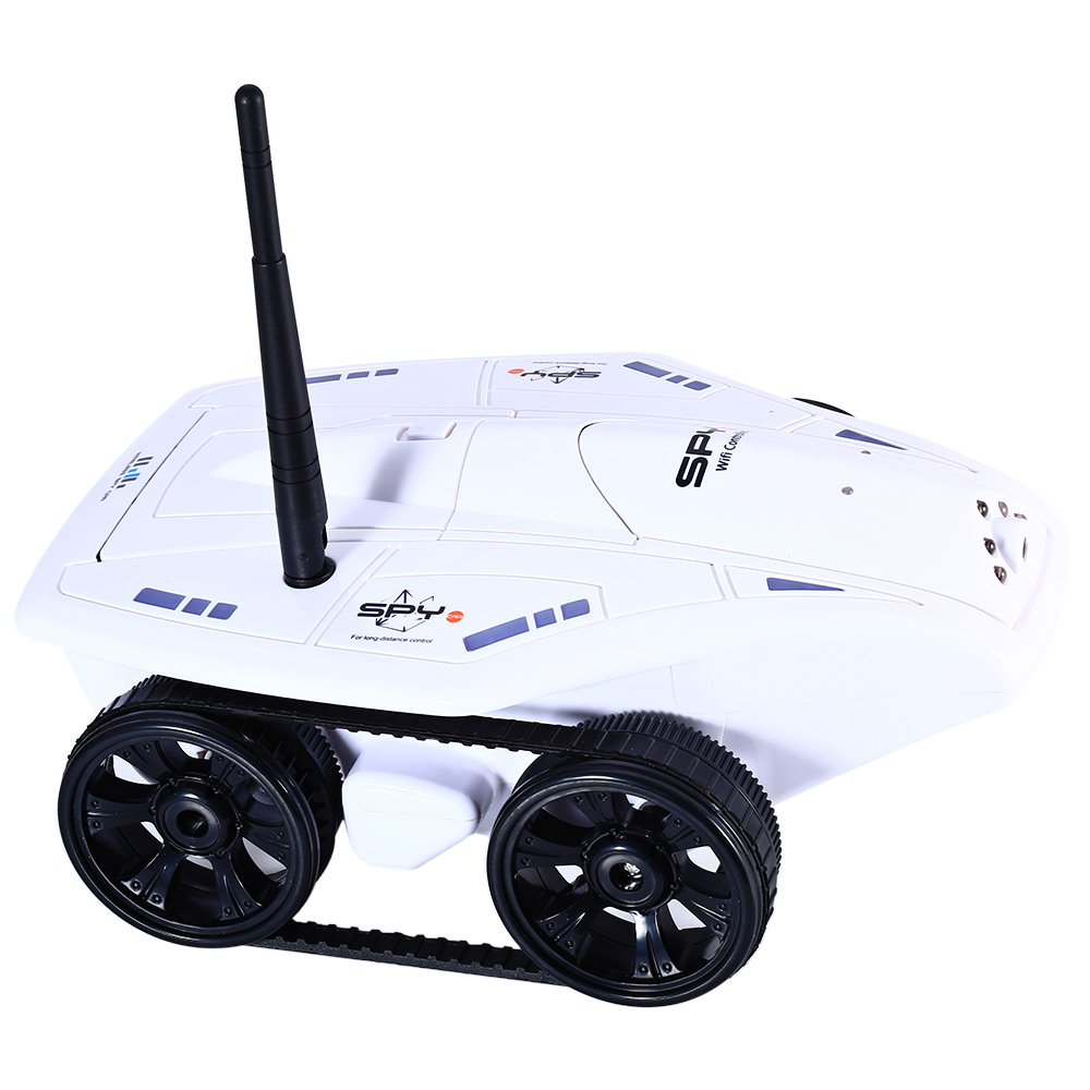 HAPPYCOW 777 - 325 RC Mini Tank Car WiFi Real-time Photo Transmission HD Camera iOS Phone or Android Toy