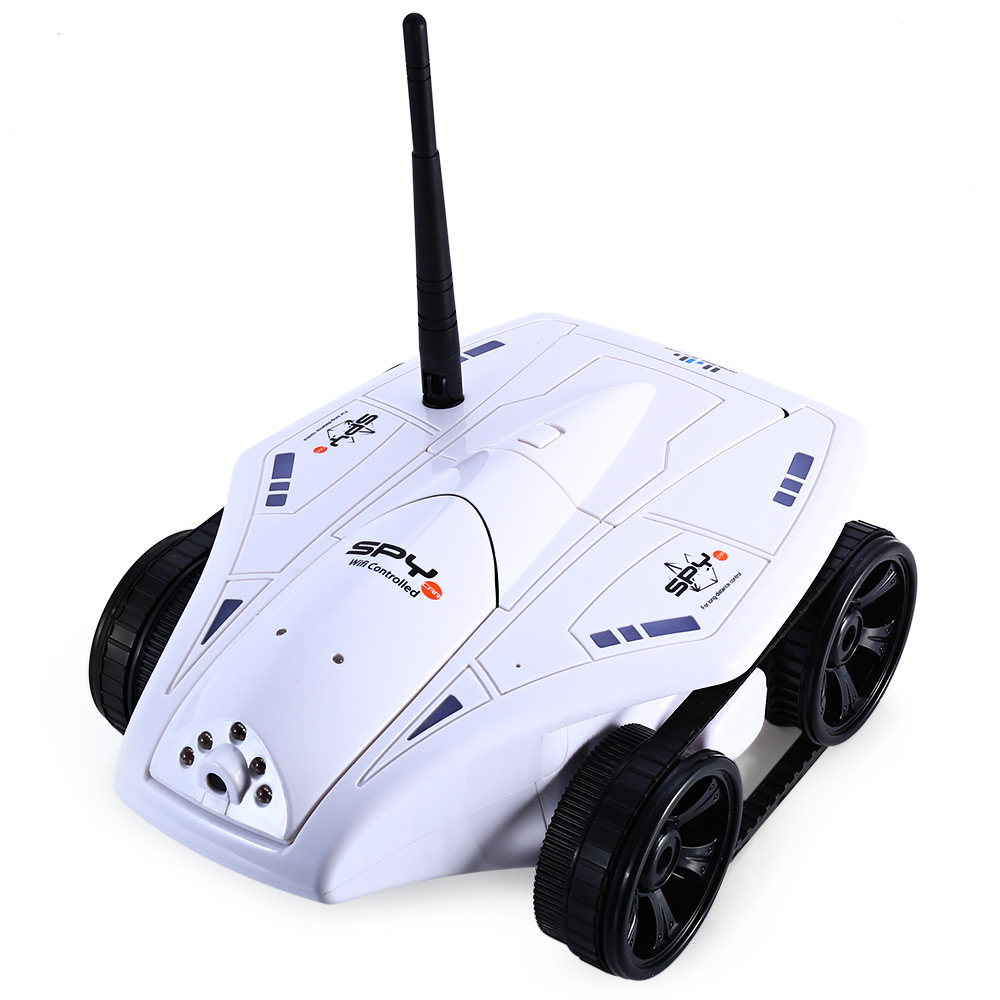 HAPPYCOW 777 - 325 RC Mini Tank Car WiFi Real-time Photo Transmission HD Camera iOS Phone or Android Toy