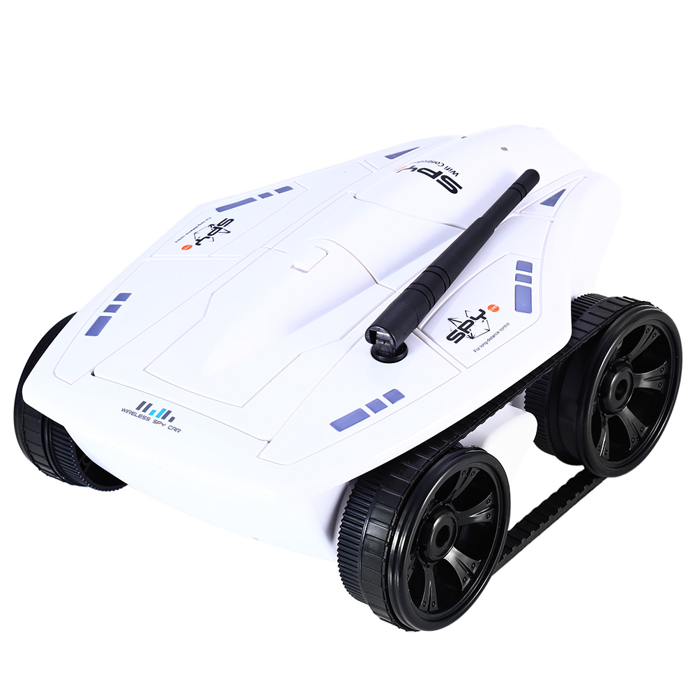 HAPPYCOW 777 - 325 RC Mini Tank Car WiFi Real-time Photo Transmission HD Camera iOS Phone or Android Toy HAPPYCOW 777 - 325 RC Mini Tank Car WiFi Real-time Photo Transmission HD Camera iOS Phone or Android Toy