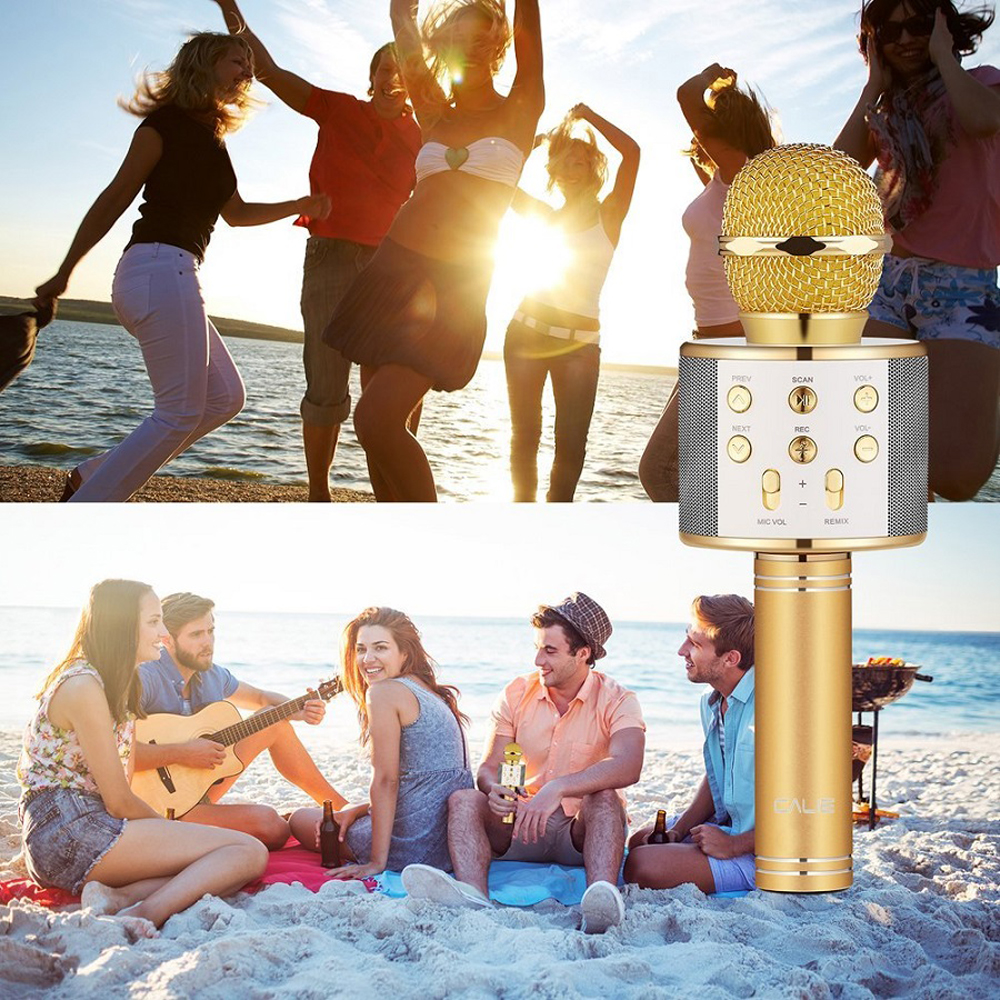 Wireless Bluetooth Karaoke Handheld Microphone USB KTV Player Mic Speaker Record Music Microphones Wireless Bluetooth Karaoke Handheld Microphone USB KTV Player Mic Speaker Record Music Microphones
