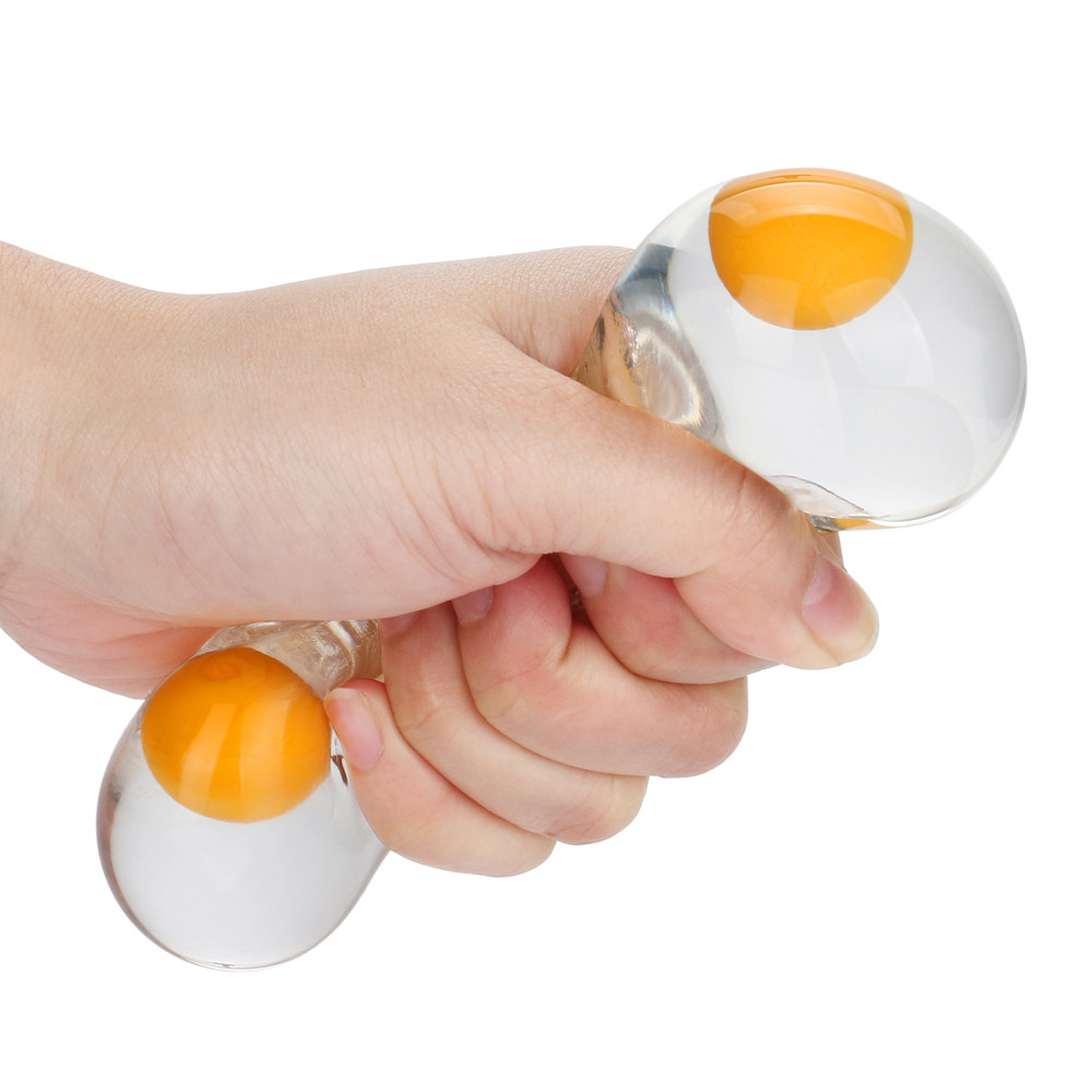 Novelty Funky Egg Splat Ball Jumbo Squishy Toys Stress Relief for Children Funny Anti-stress Gift