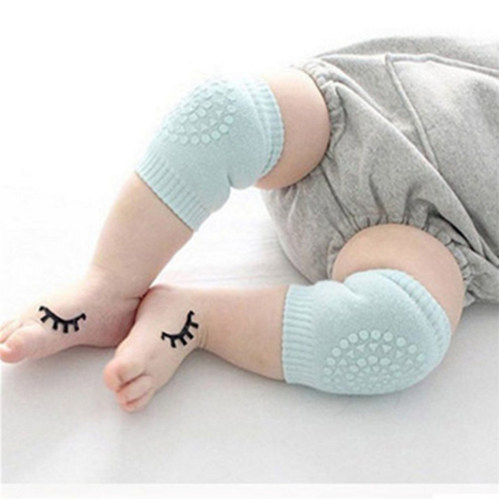 1 Pair Baby Knee Pad Kids Safety Crawling Elbow Cushion Infant Toddlers Leg Warmer