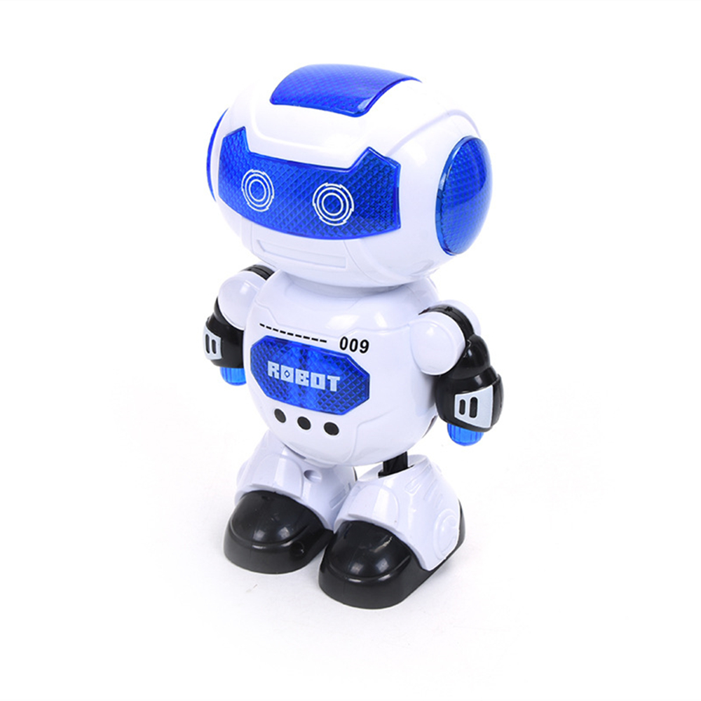 Electronic Walking Dancing Robot Toy with Music Lighting for Kids Toddlers